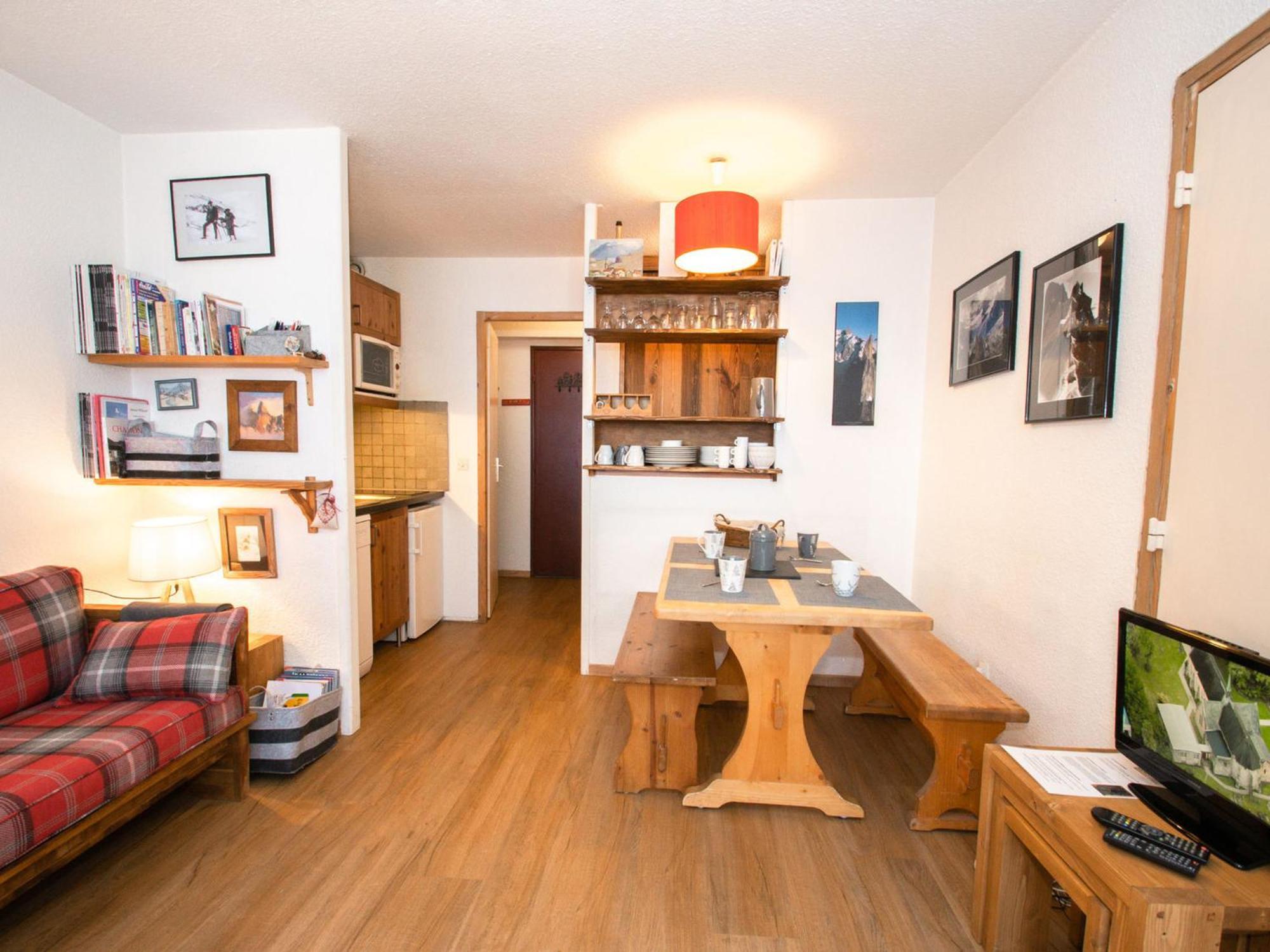 4 Pers. A Sud, Balcon Et Parking - Fr-1-343-251 Apartment Chamonix
